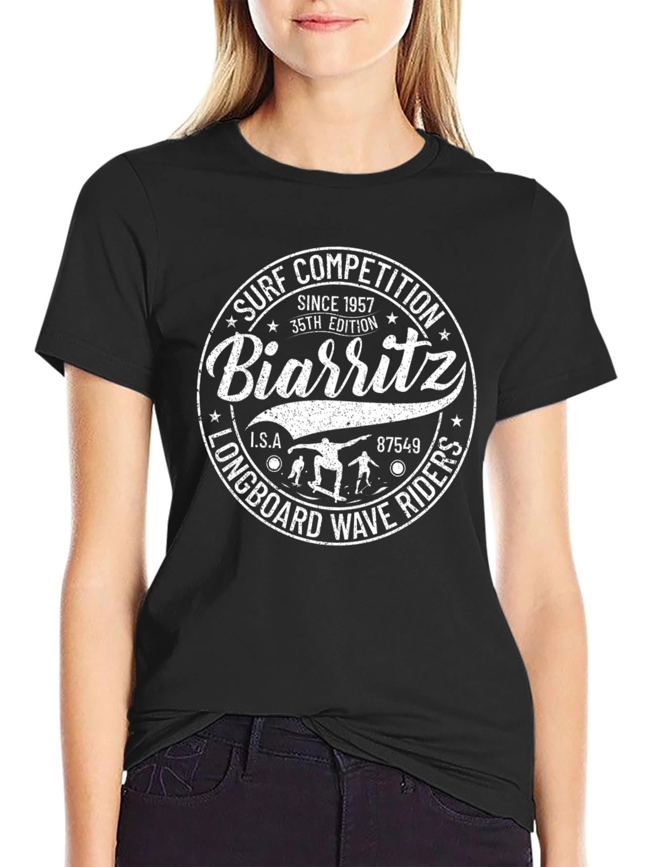 Biarritz Surf Competition Graphic Tee