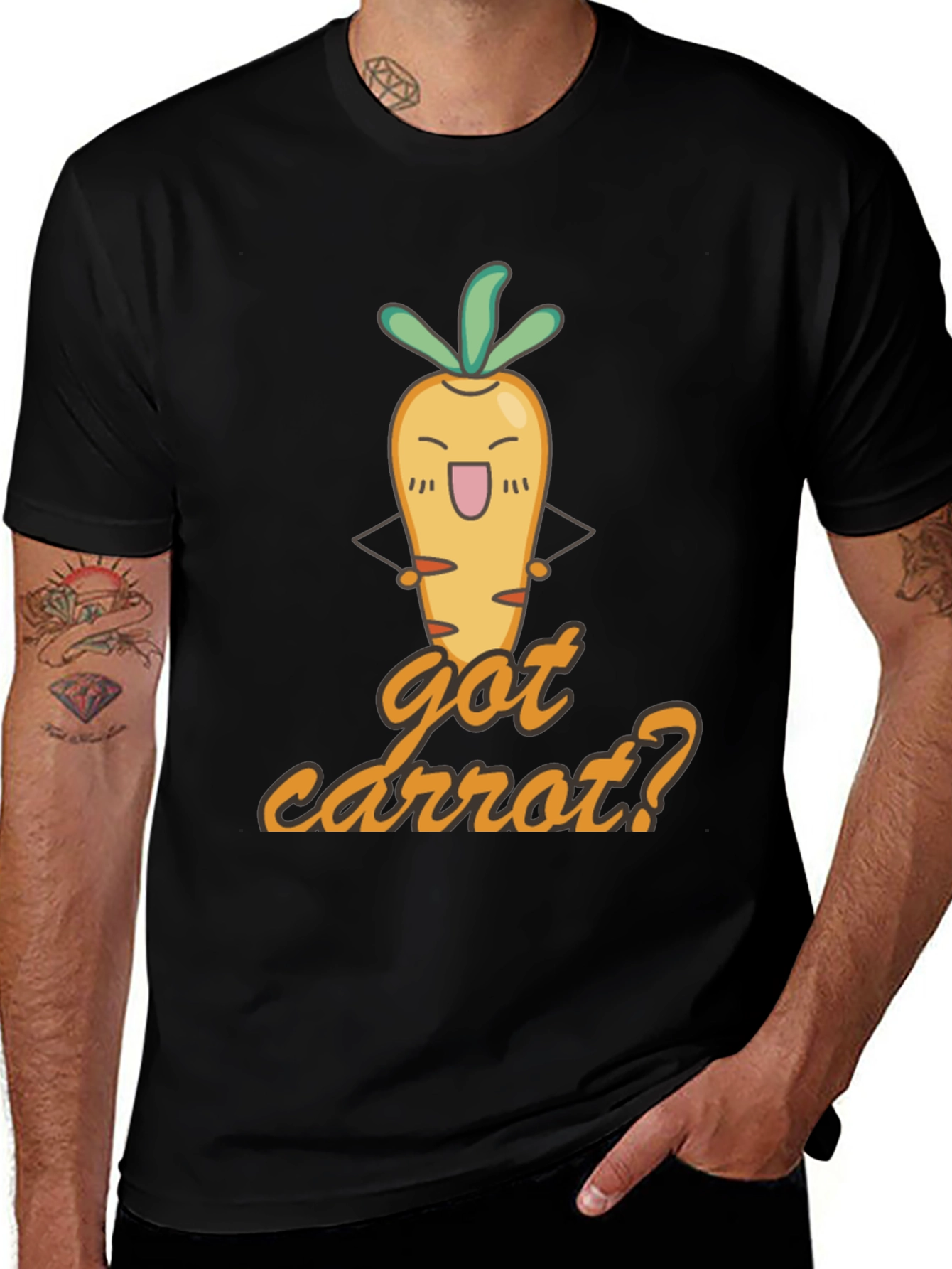 Got Carrot? Novelty Graphic T-Shirt