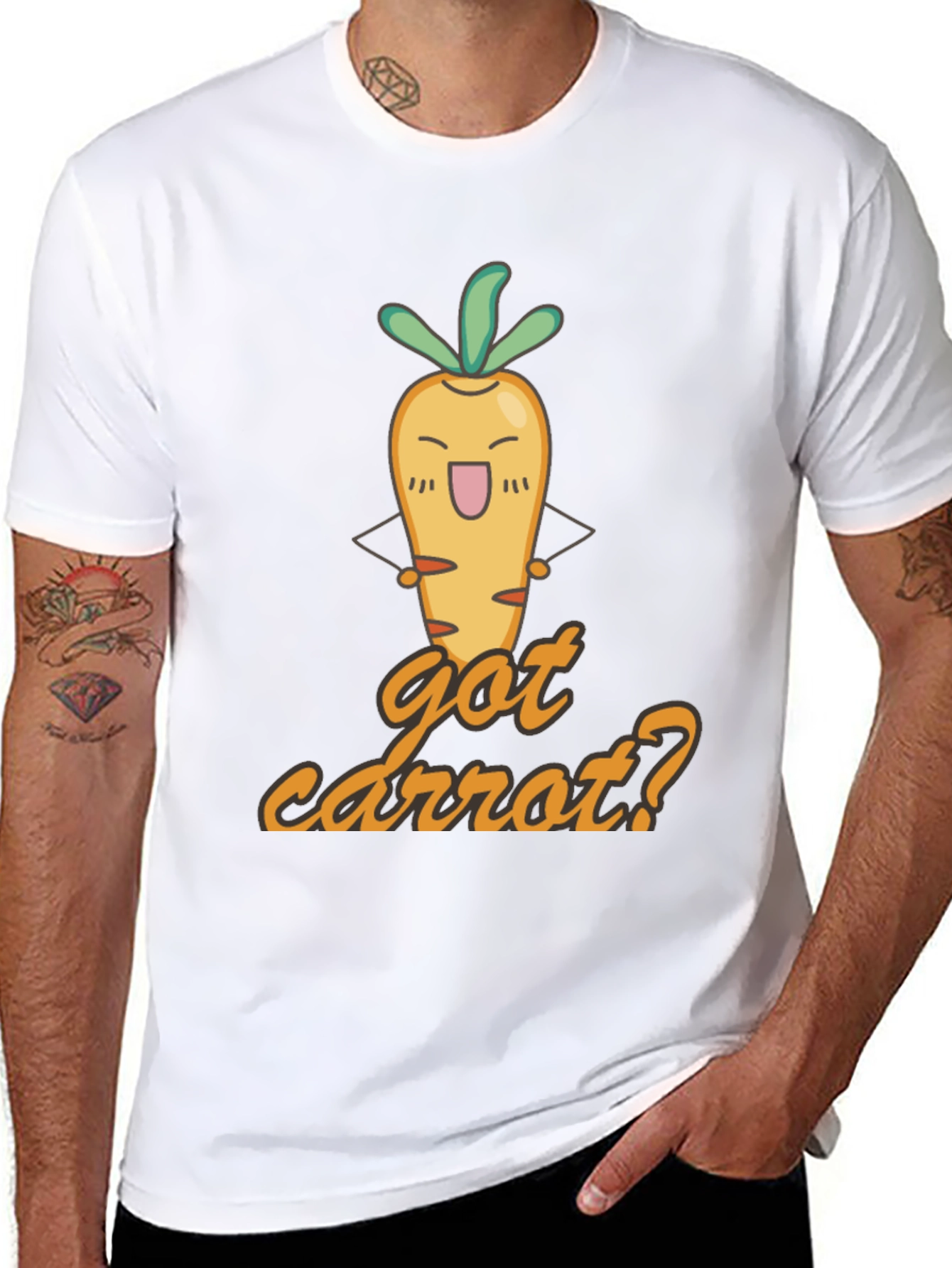Got Carrot? Novelty Graphic T-Shirt
