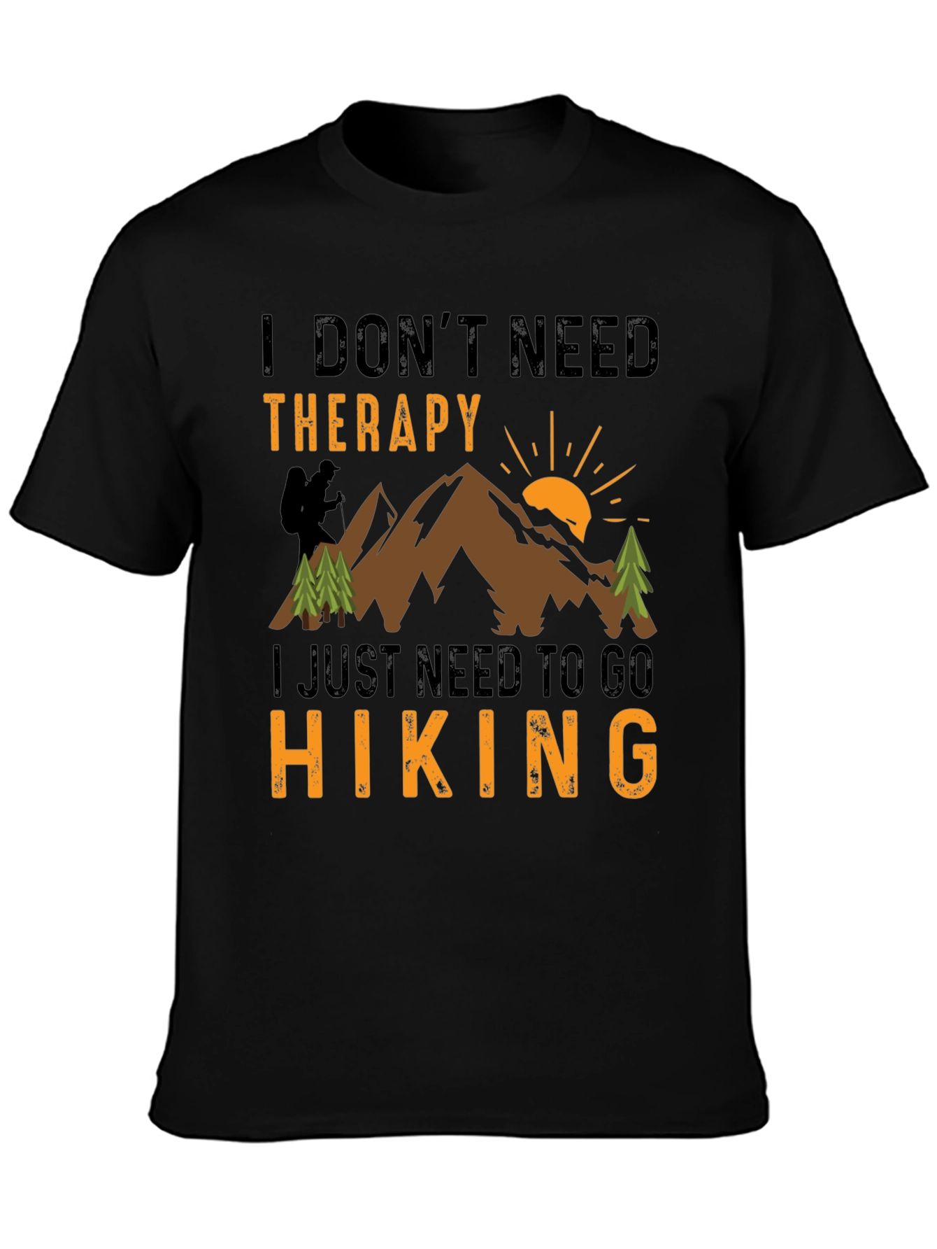 Hiking Therapy T-Shirt | Nature Lover Tee