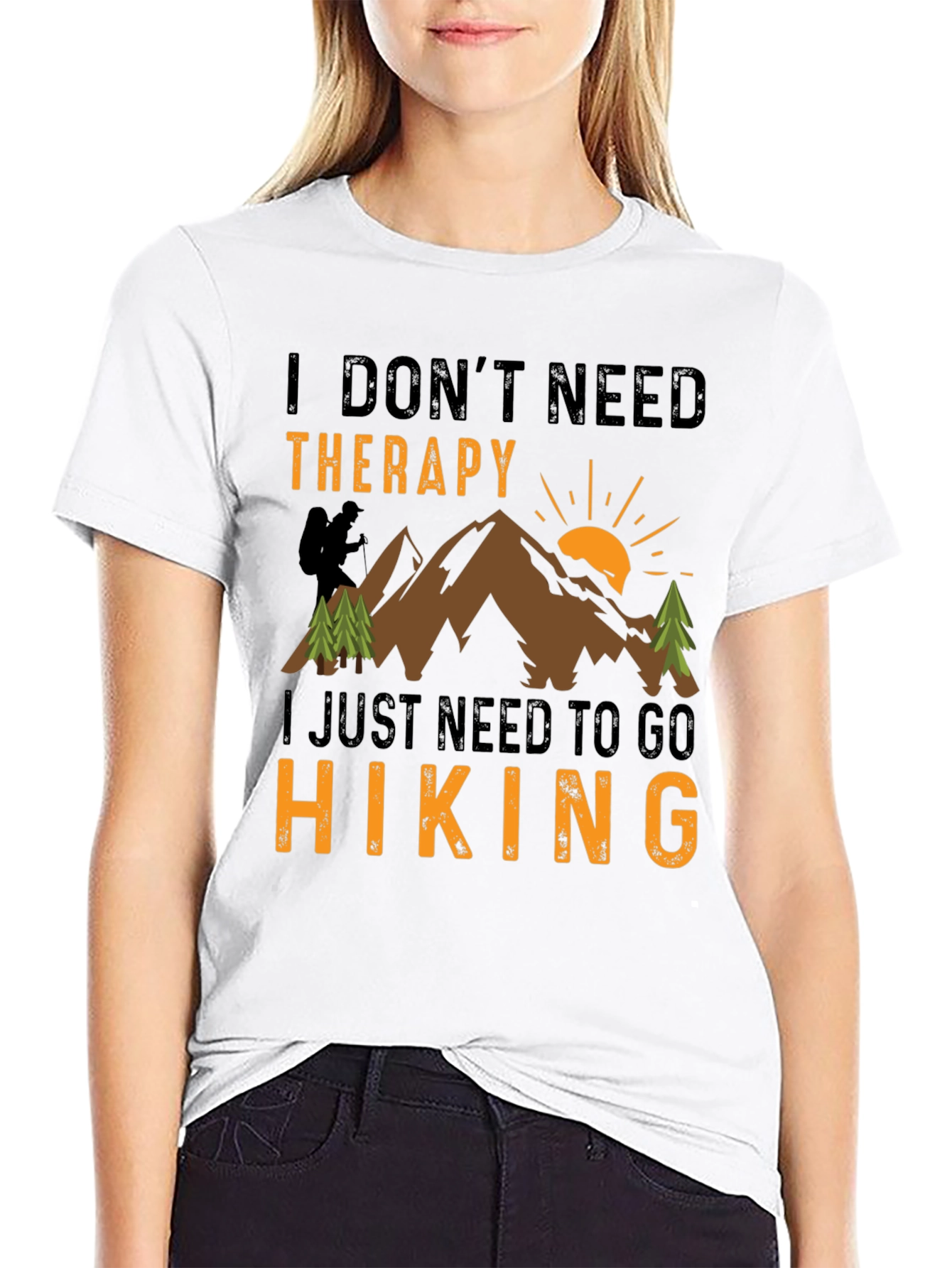 Hiking Therapy T-Shirt | Nature Lover Tee