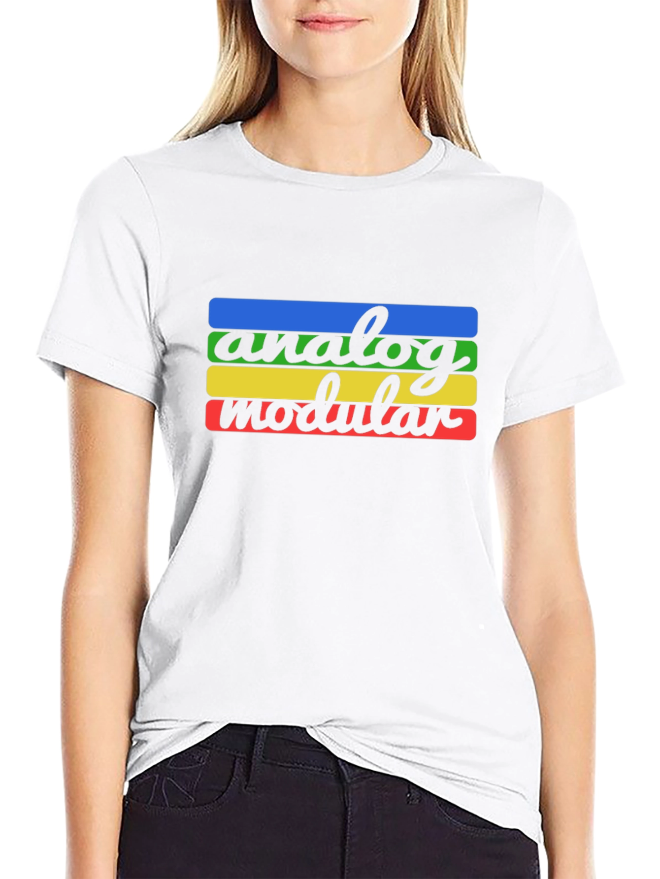 Retro Analog Modular Synthesizer Graphic Tee