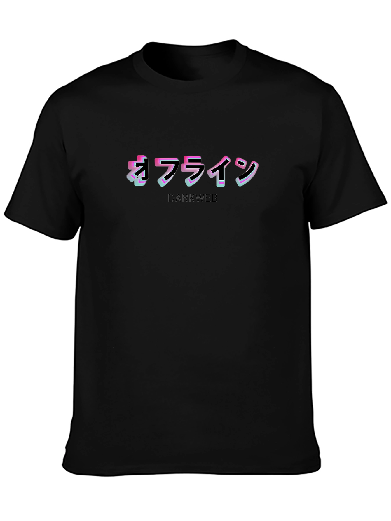 Darkweb Offline Aesthetic Graphic T-Shirt