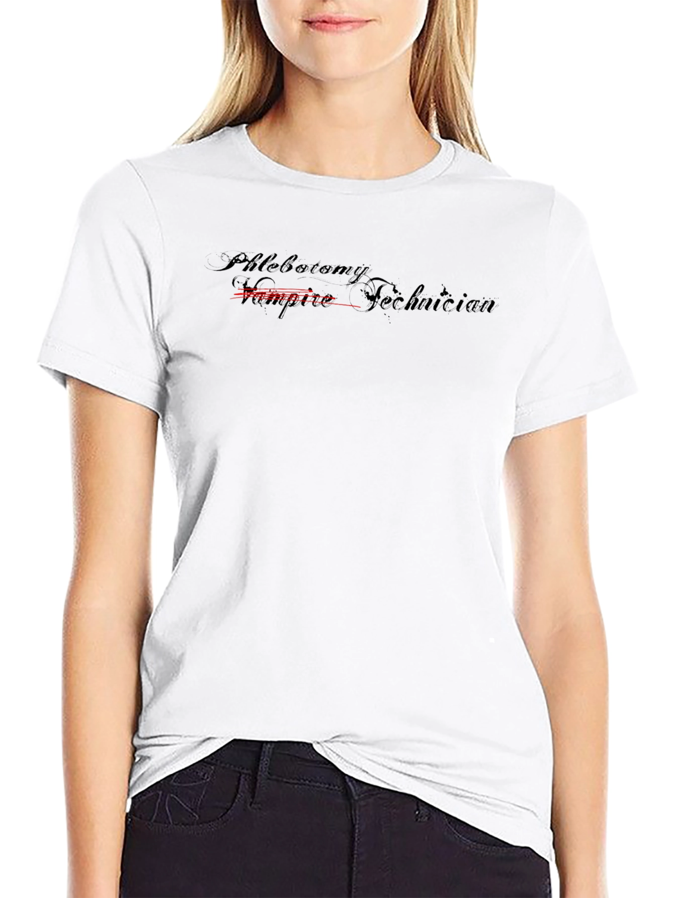 Phlebotomy Technician T-Shirt - Stylish Medical Apparel
