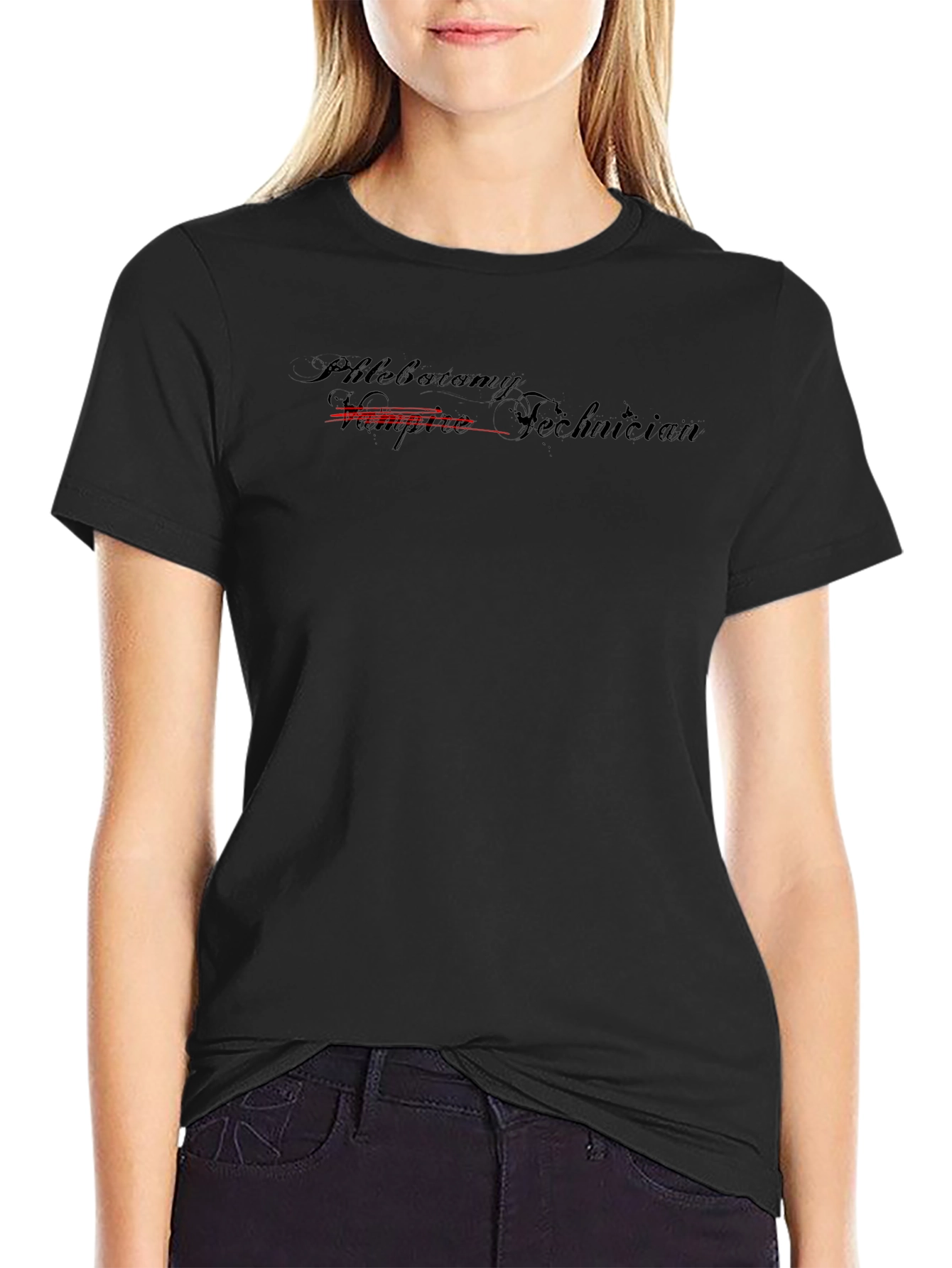 Phlebotomy Technician T-Shirt - Stylish Medical Apparel