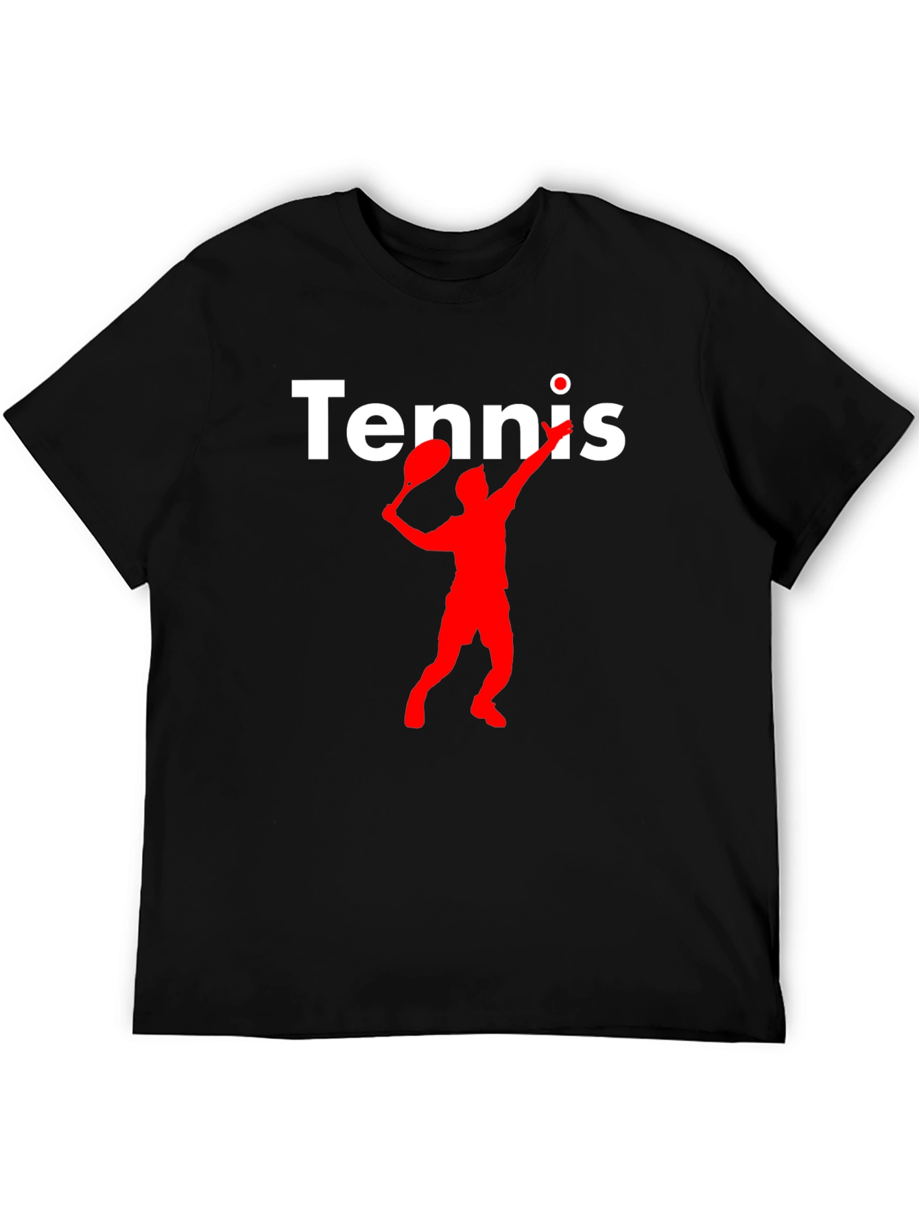 Tennis Player Graphic T-Shirt - Serve Up Style