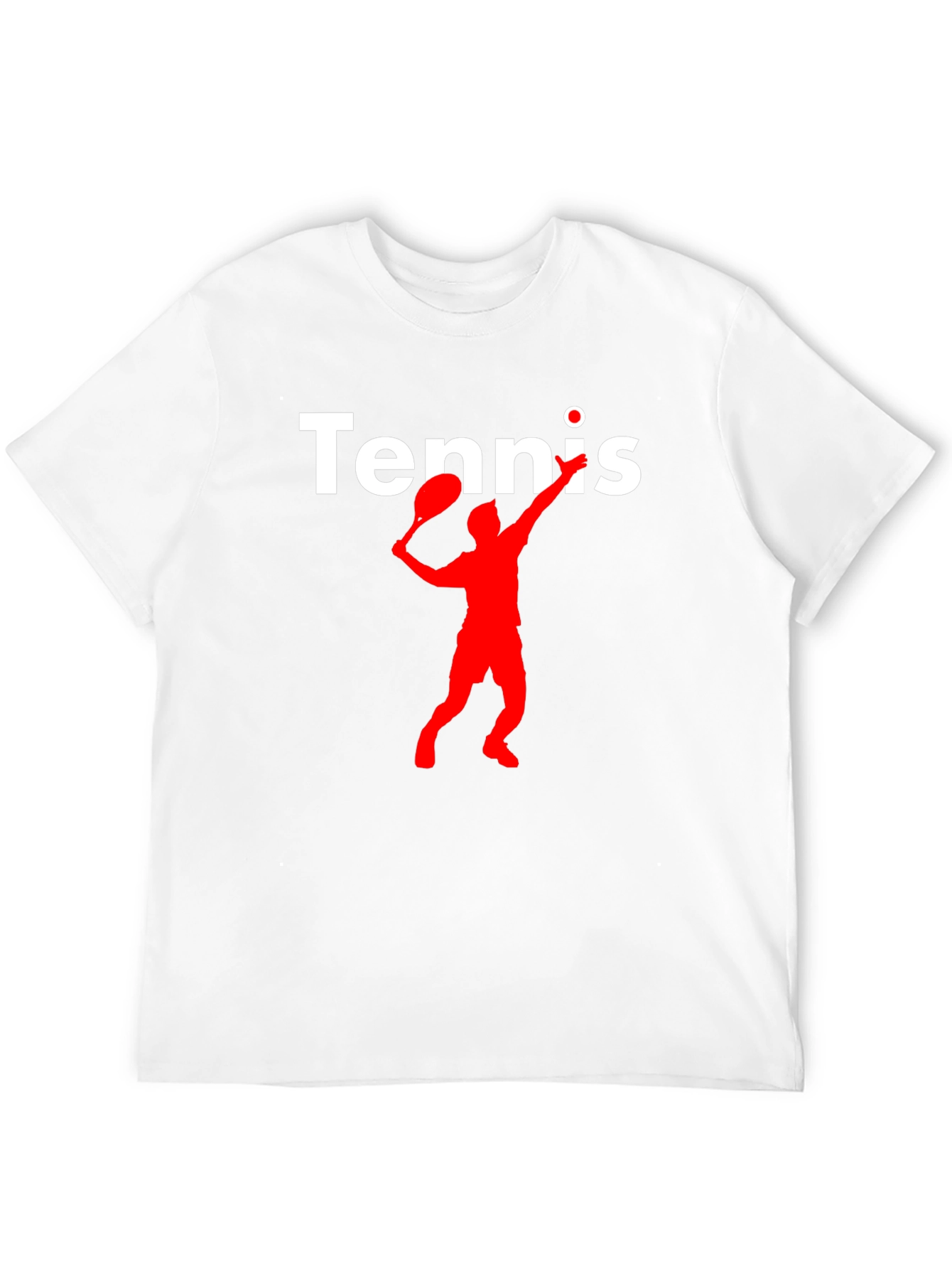 Tennis Player Graphic T-Shirt - Serve Up Style