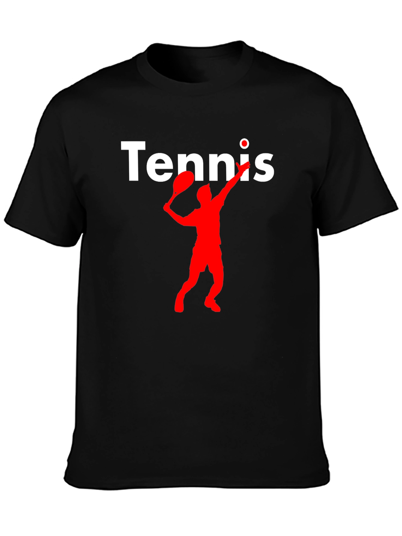Tennis Player Graphic T-Shirt - Serve Up Style