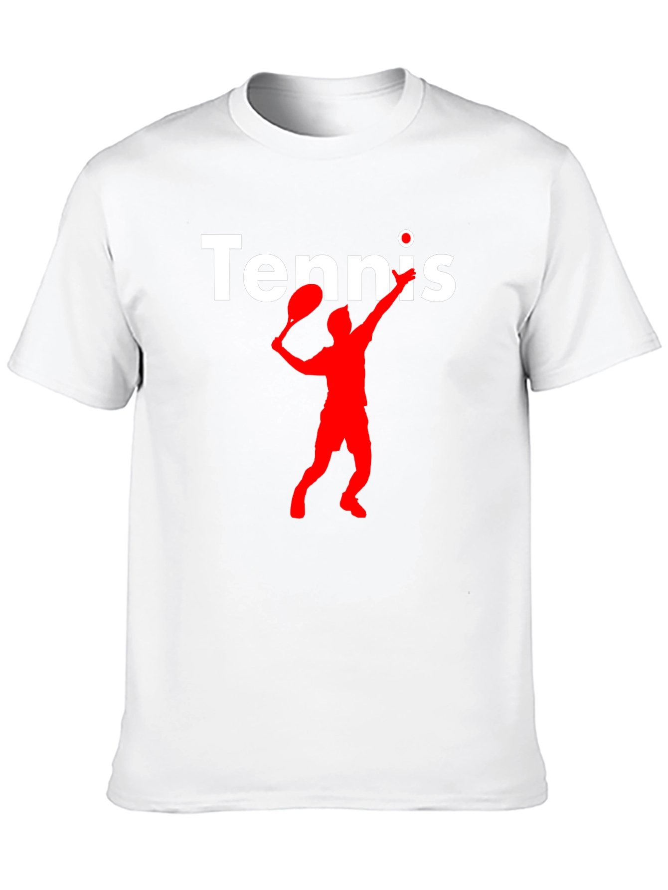Tennis Player Graphic T-Shirt - Serve Up Style