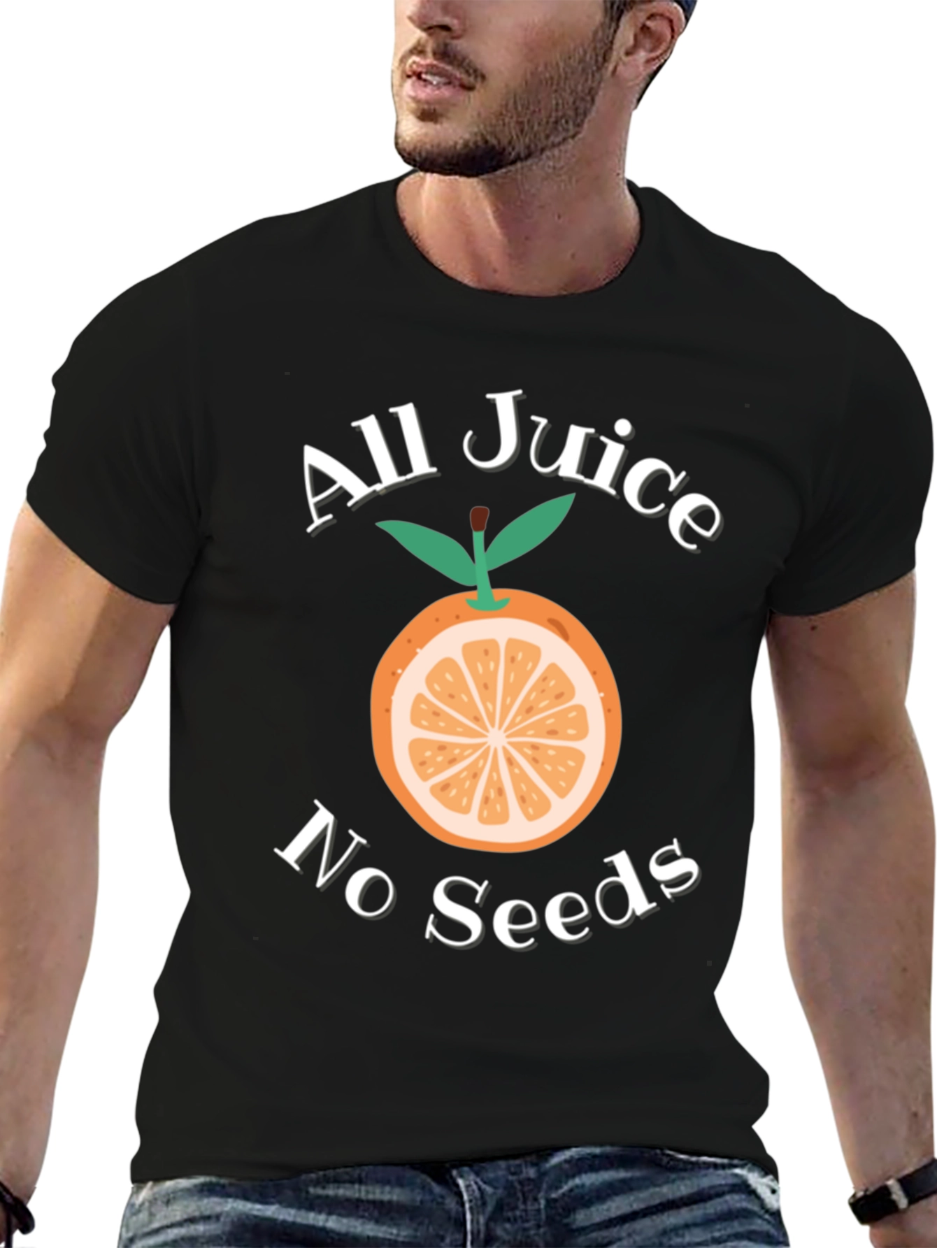 All Juice No Seeds Graphic T-Shirt