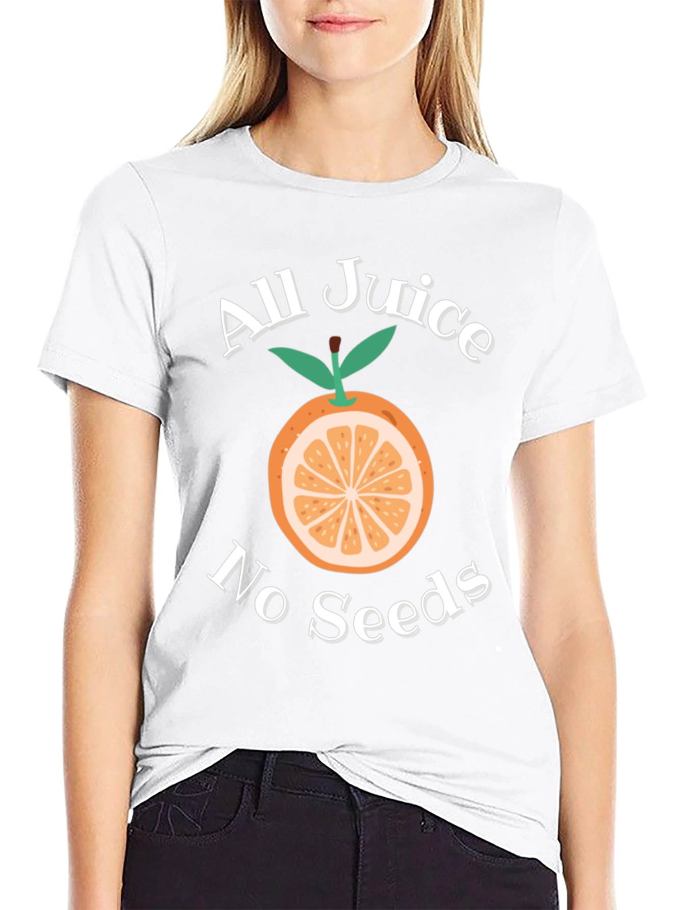 All Juice No Seeds Graphic T-Shirt