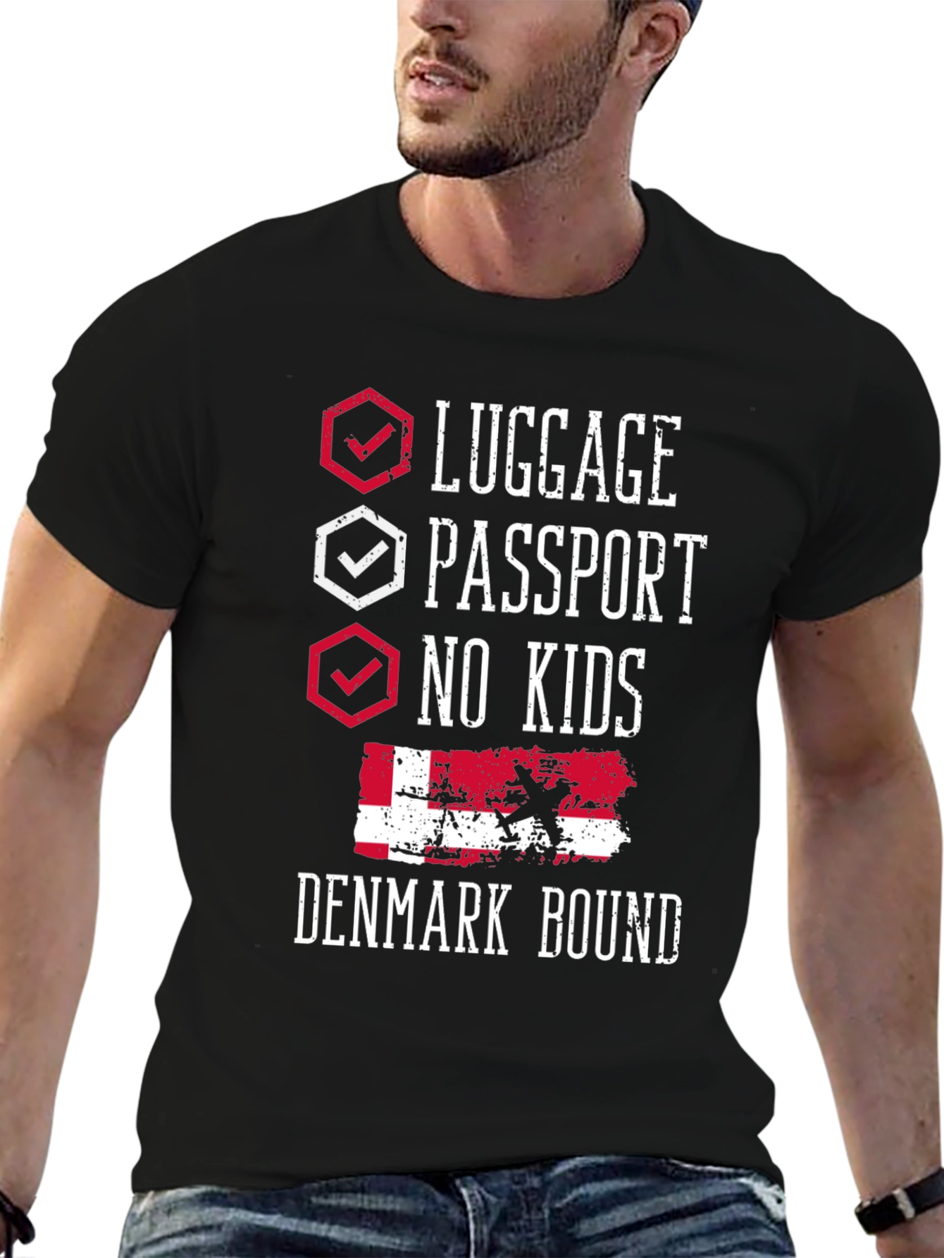 Denmark Bound Travel T-Shirt