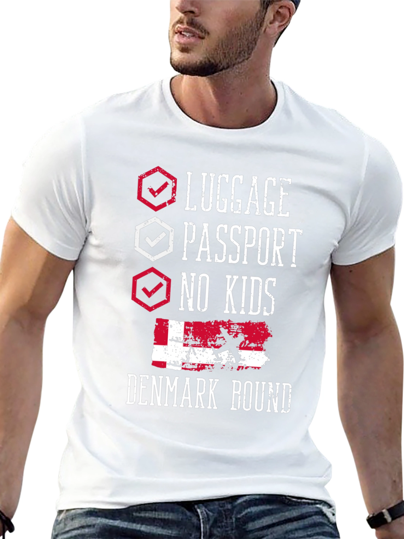 Denmark Bound Travel T-Shirt