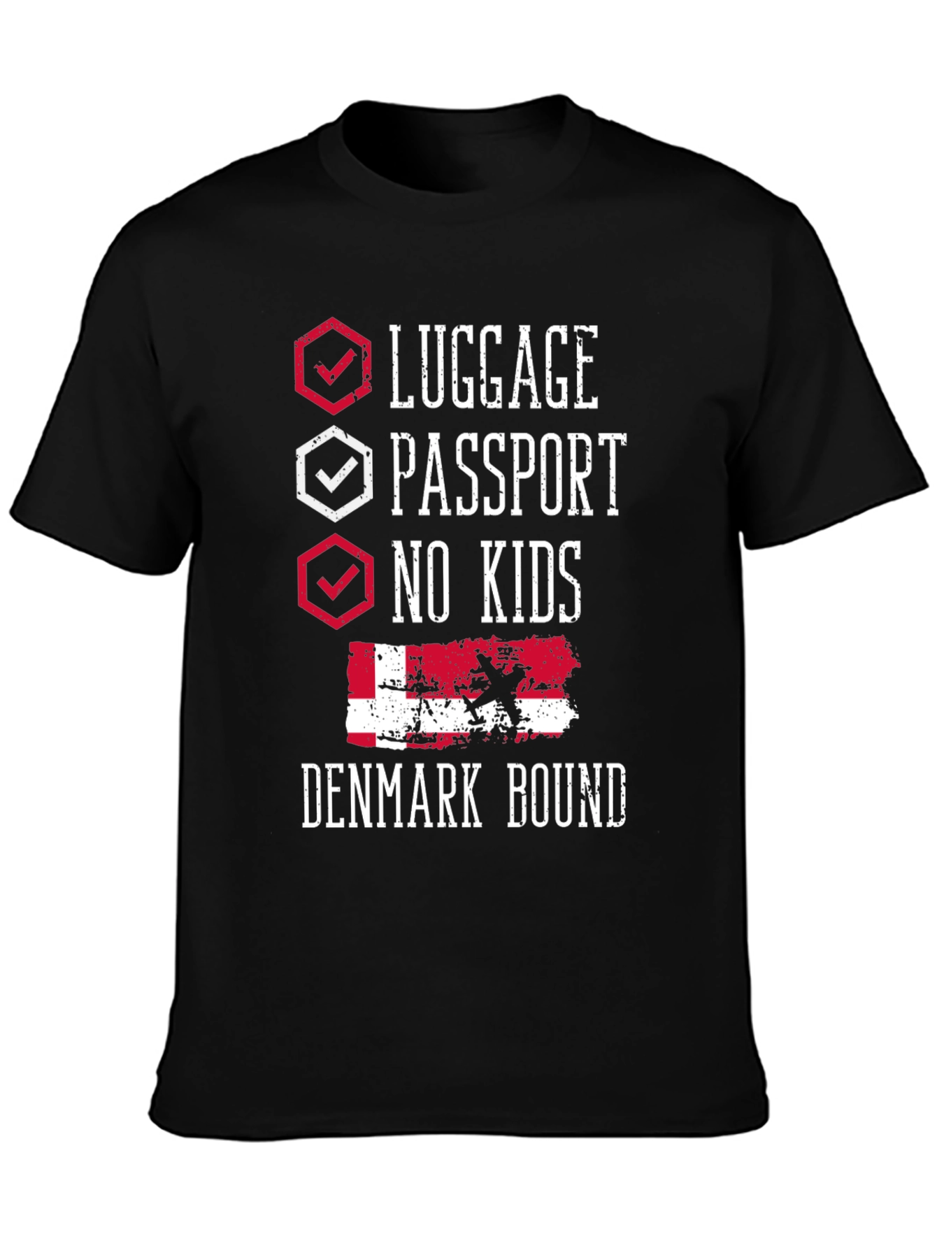 Denmark Bound Travel T-Shirt