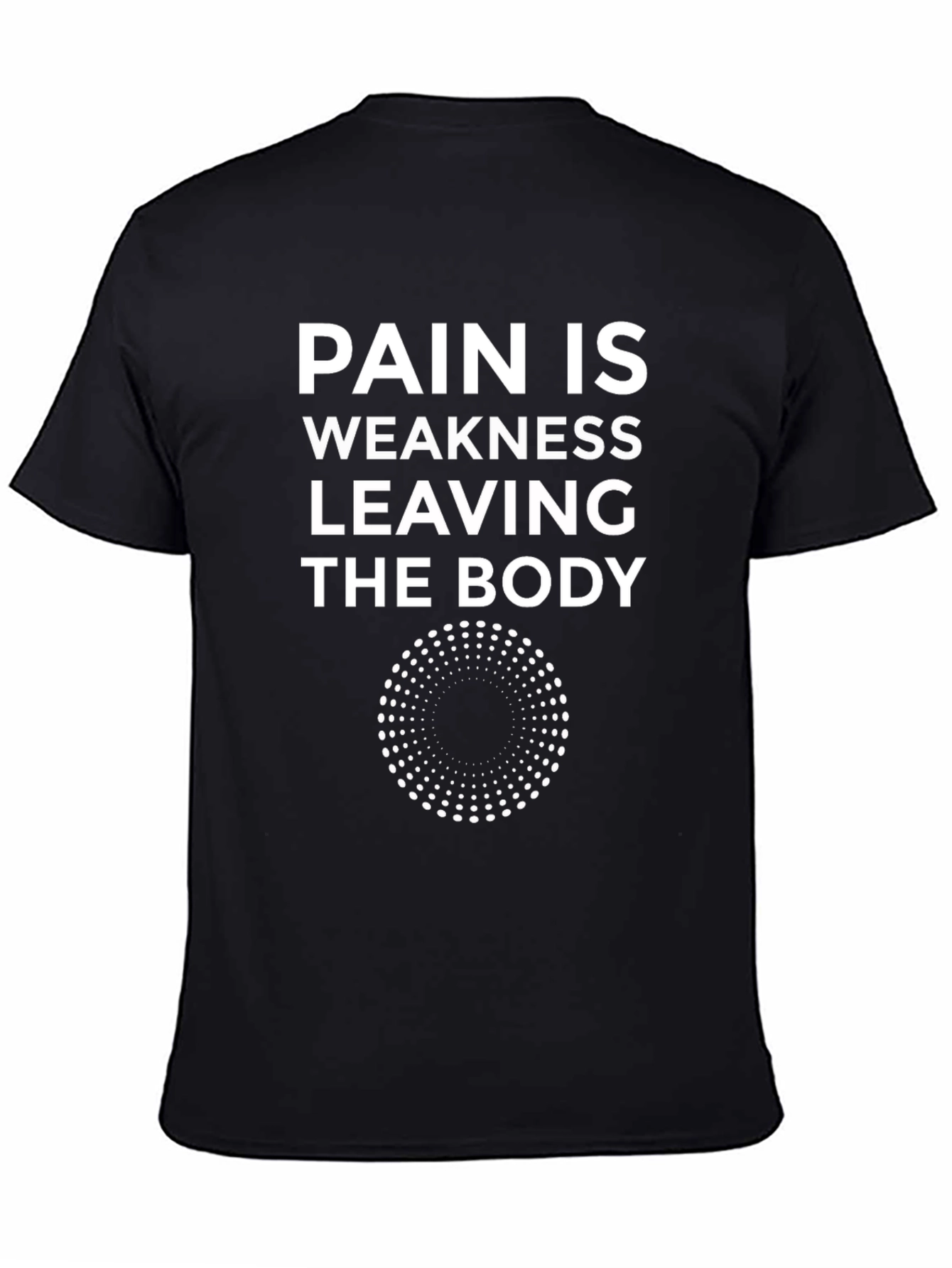Pain Is Weakness Tee - Motivational Workout Shirt