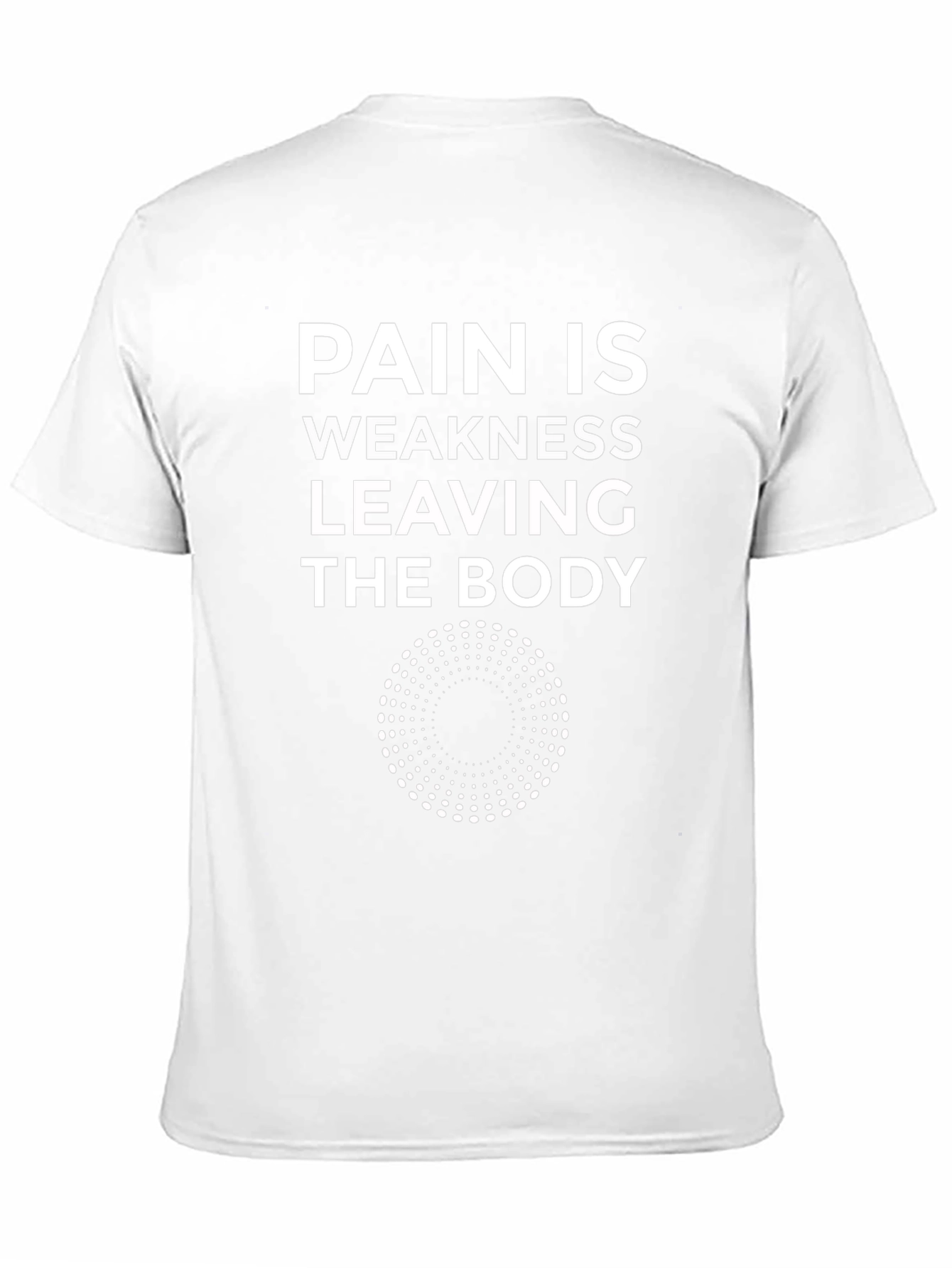Pain Is Weakness Tee - Motivational Workout Shirt