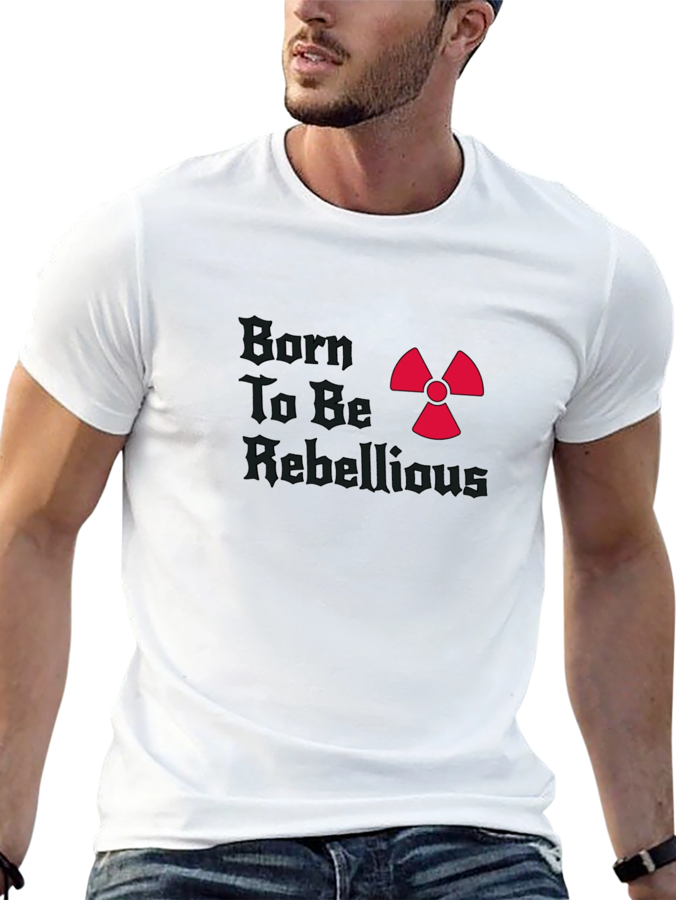 Born To Be Rebellious T-Shirt Graphic Tee