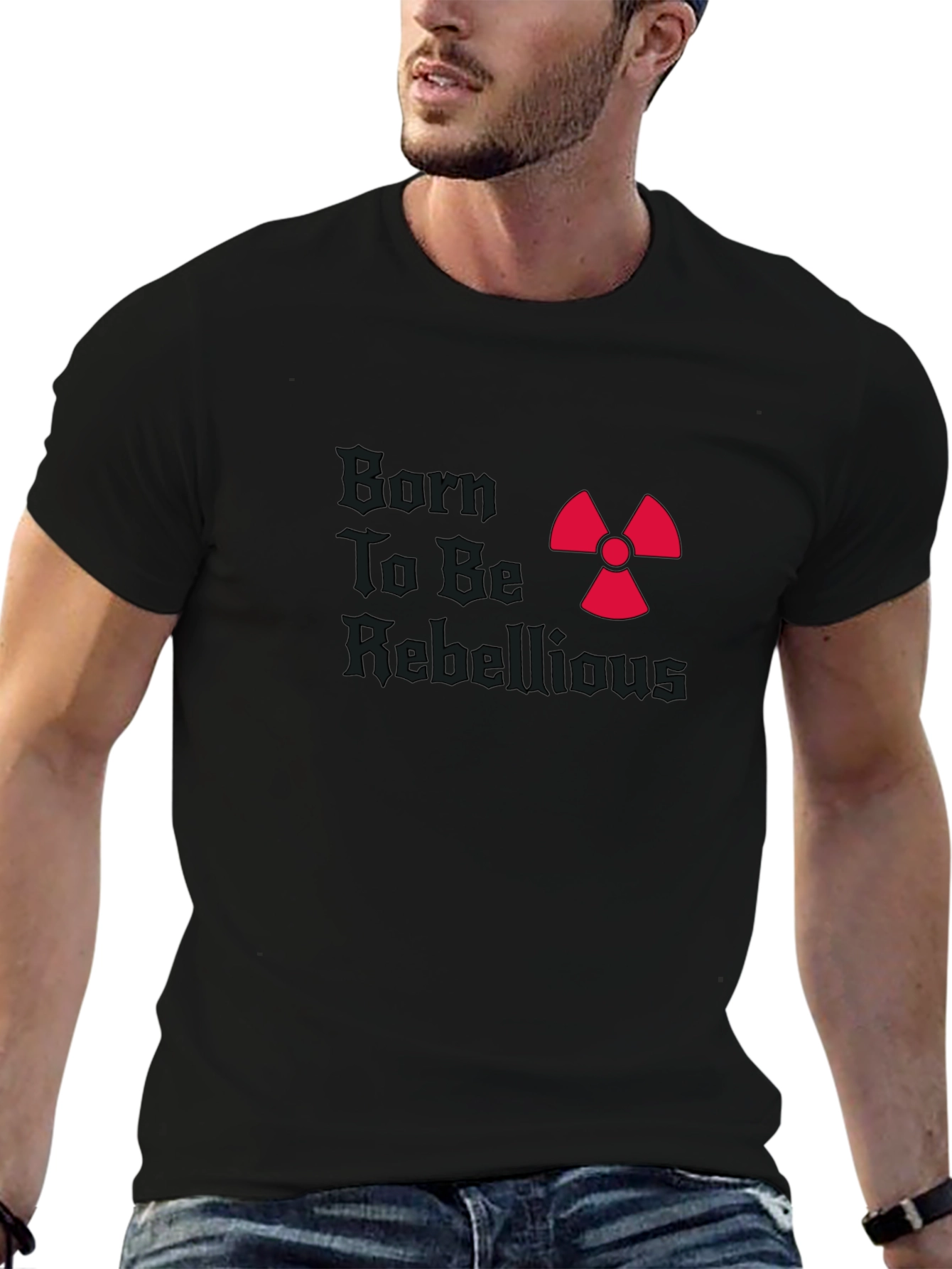 Born To Be Rebellious T-Shirt Graphic Tee