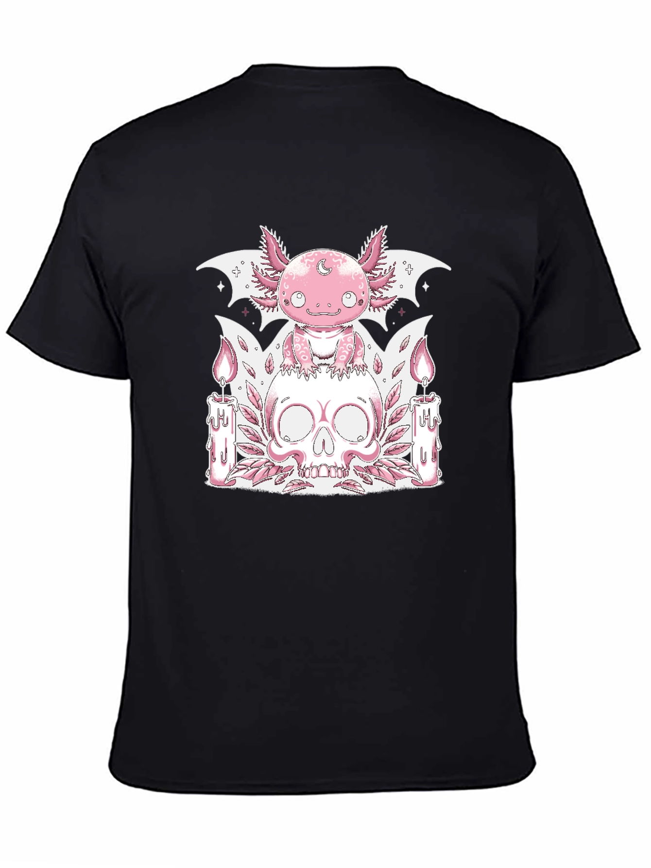 Axolotl Skull Gothic T-Shirt