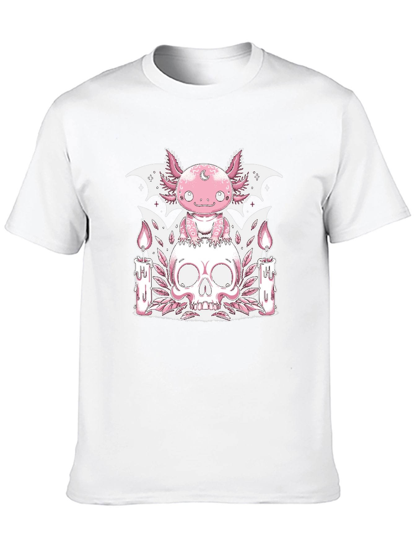 Axolotl Skull Gothic T-Shirt