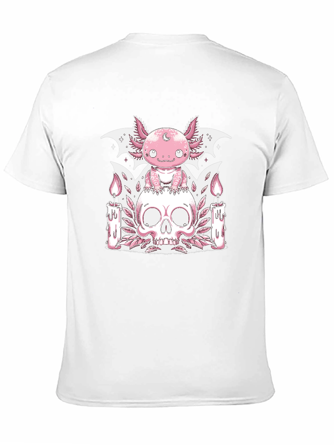 Axolotl Skull Gothic T-Shirt