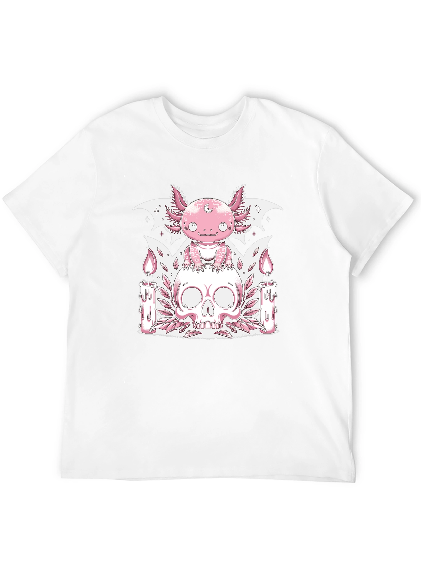 Axolotl Skull Gothic T-Shirt